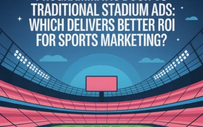 Programmatic DOOH vs Traditional Stadium Ads: Which Delivers Better ROI for Sports Marketing?