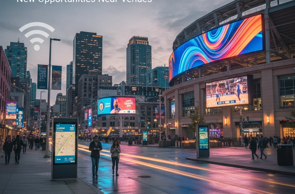 DOOH Beyond the Arena: New Opportunities Near Venues