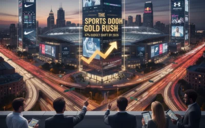The Sports DOOH Gold Rush: Why 67% of Media Planners Are Shifting Budgets by 2026
