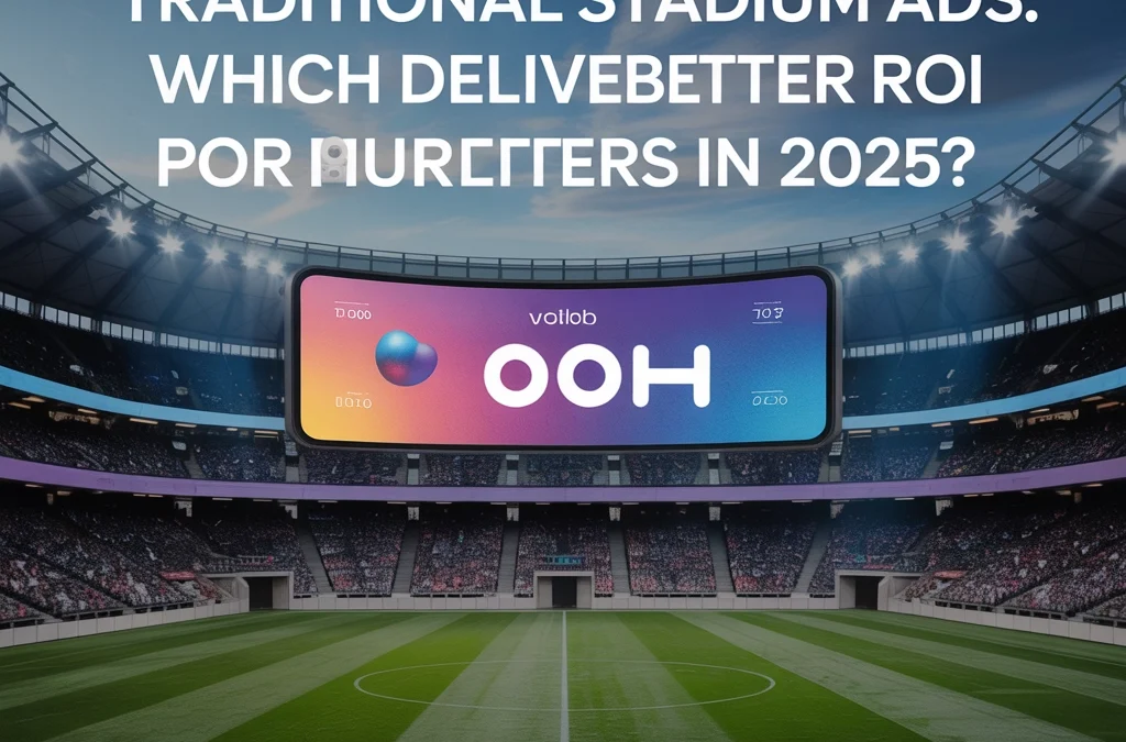 AI-Powered DOOH vs Traditional Stadium Ads: Which Delivers Better ROI for Sports Marketers in 2025?