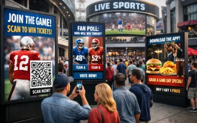 Sports Marketing Innovation: 10 DOOH Ideas That Transform Passive Viewers Into Active Customers