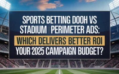 Sports Betting DOOH vs Stadium Perimeter Ads: Which Delivers Better ROI for Your 2025 Campaign Budget?