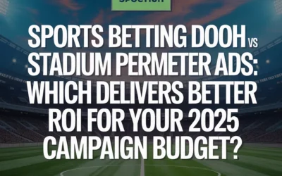 Sports Betting DOOH vs Stadium Perimeter Ads: Which Delivers Better ROI for Your 2025 Campaign Budget?