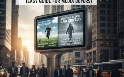Real-Time DOOH Campaigns: 5 Steps How to Trigger Ads by Live Sports Data and Weather (Easy Guide for Media Buyers)