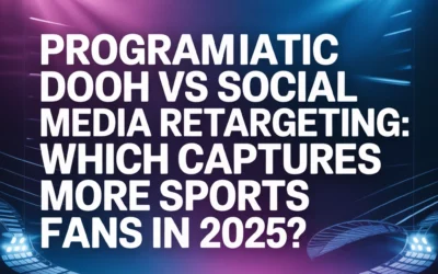 Programmatic DOOH vs Social Media Retargeting: Which Captures More Sports Fans in 2025?
