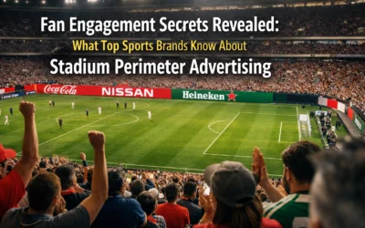 Fan Engagement Secrets Revealed: What Top Sports Brands Know About Stadium Perimeter Advertising