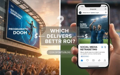 Programmatic DOOH vs. Social Media Retargeting: Which Delivers Better ROI for Your Sports Campaign?