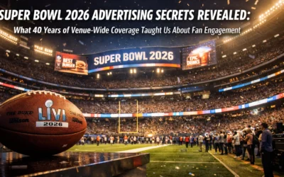 Super Bowl 2026 Advertising Secrets Revealed: What 40 Years of Venue-Wide Coverage Taught Us About Fan Engagement