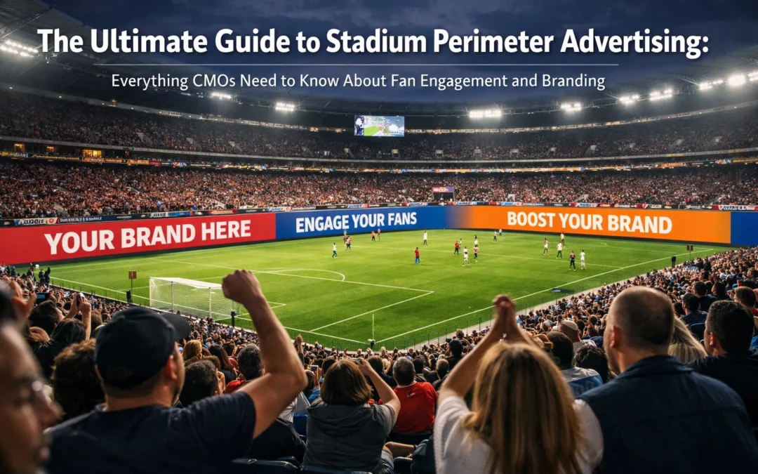 The Ultimate Guide to Stadium Perimeter Advertising: Everything CMOs Need to Know About Fan Engagement and Branding
