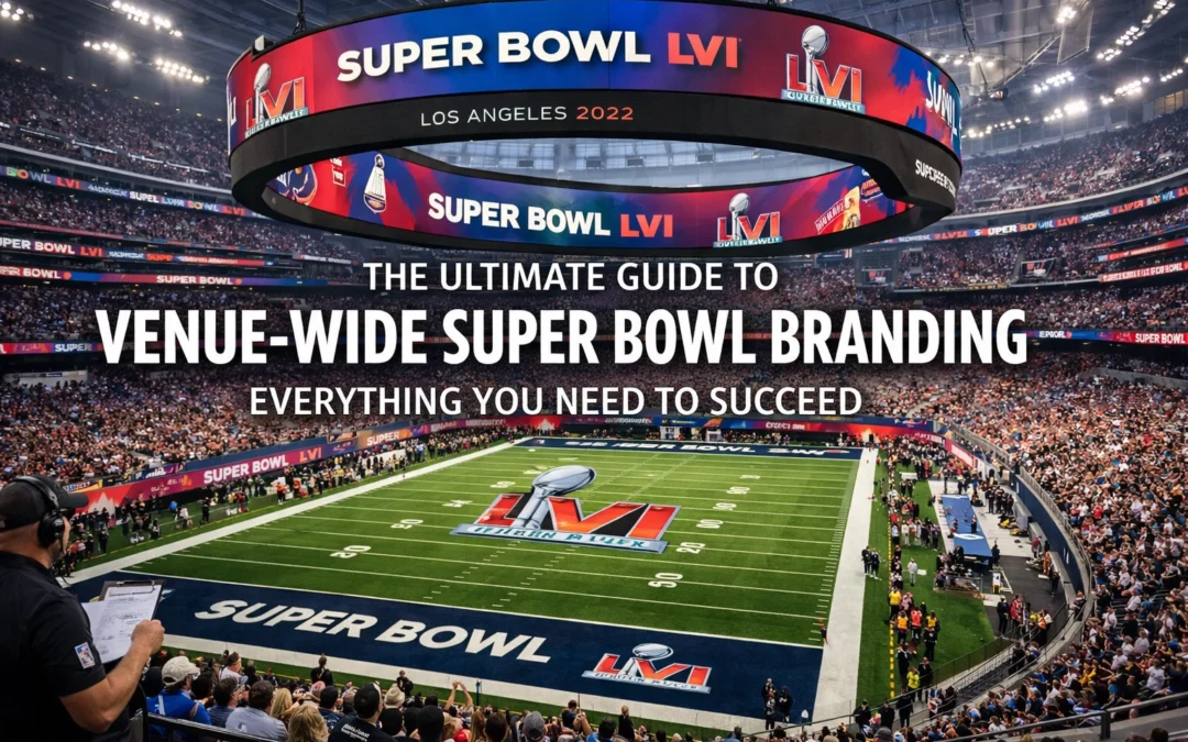 The Ultimate Guide to Venue-Wide Super Bowl Branding: Everything You Need to Succeed