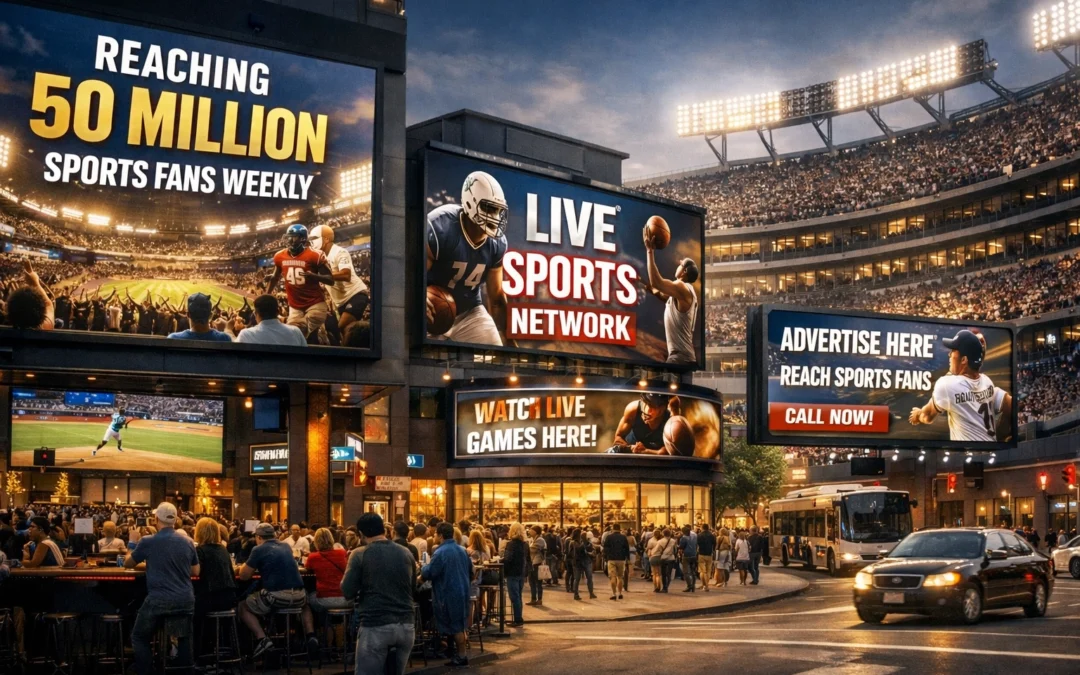 How OOH Sports Network Is Reaching 50 Million Sports Fans Weekly (And How You Can Too)