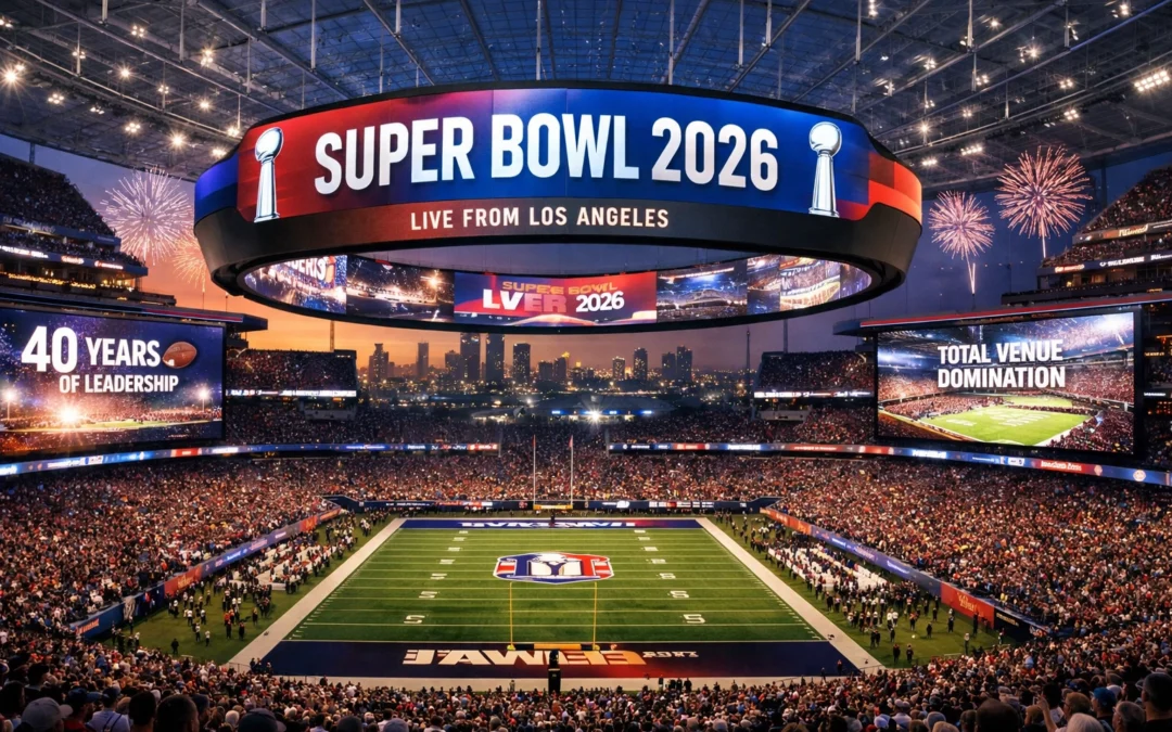 The Ultimate Guide to Super Bowl 2026 Advertising: 40 Years of Leadership Meets Total Venue Domination