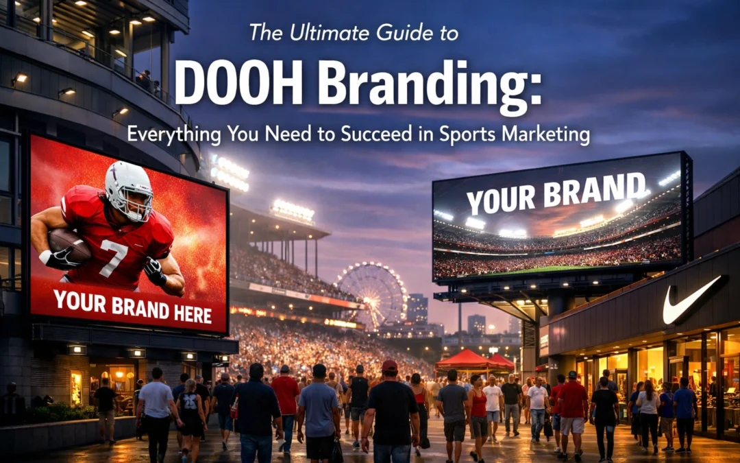 The Ultimate Guide to DOOH Branding: Everything You Need to Succeed in Sports Marketing