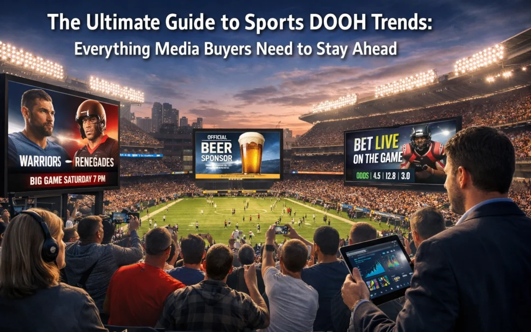 The Ultimate Guide to Sports DOOH Trends: Everything Media Buyers Need to Stay Ahead
