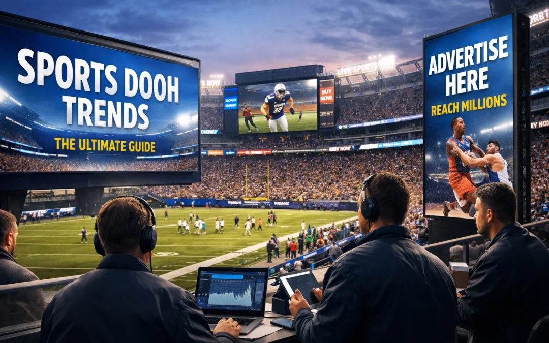 The Ultimate Guide to Sports DOOH Trends: Everything Media Buyers Need to Stay Ahead