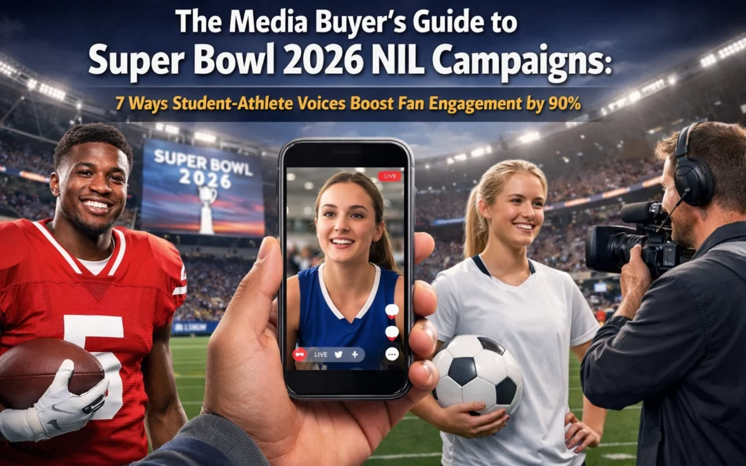The Media Buyer’s Guide to Super Bowl 2026 NIL Campaigns: 7 Ways Student-Athlete Voices Boost Fan Engagement by 90%
