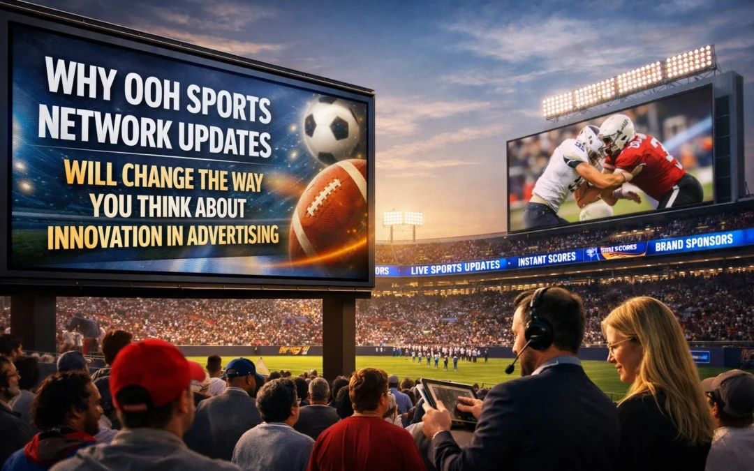 Why OOH Sports Network Updates Will Change the Way You Think About Innovation in Advertising