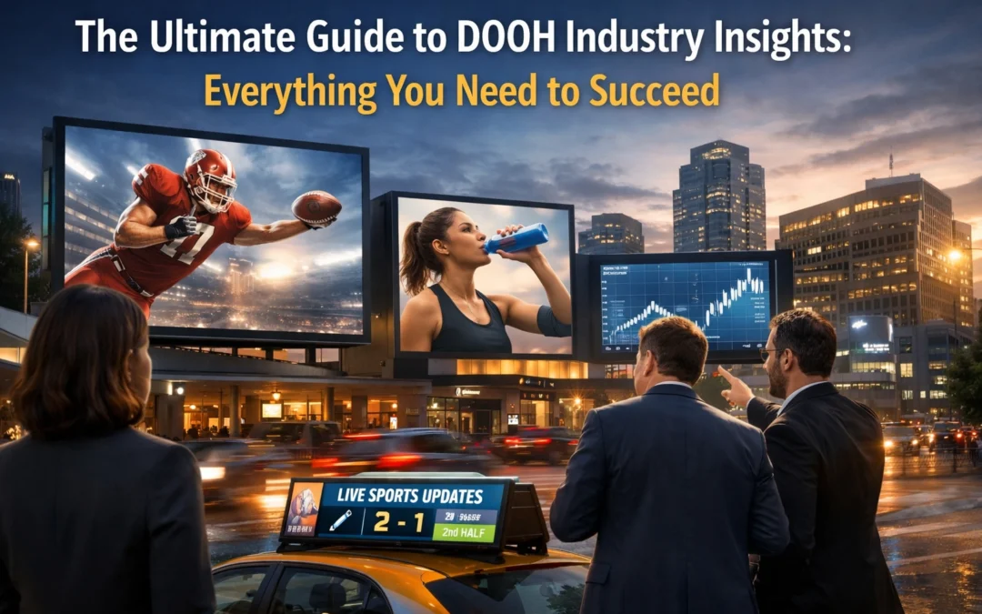 The Ultimate Guide to DOOH Industry Insights: Everything You Need to Succeed