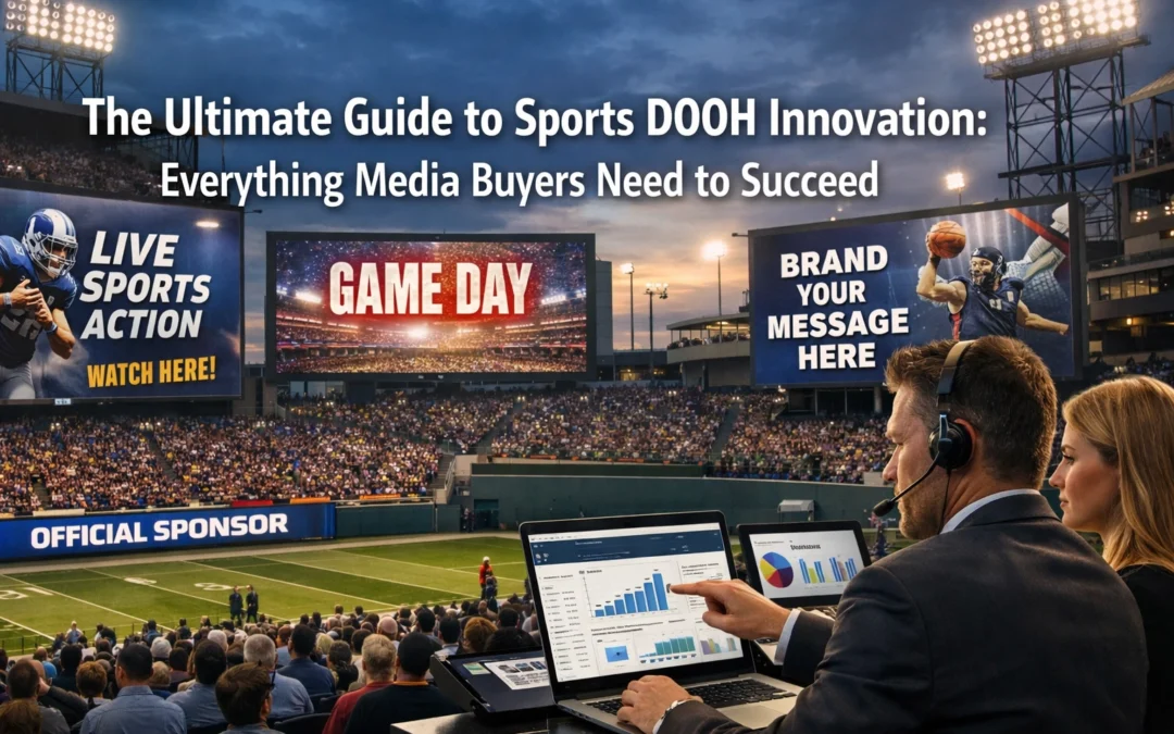 The Ultimate Guide to Sports DOOH Innovation: Everything Media Buyers Need to Succeed