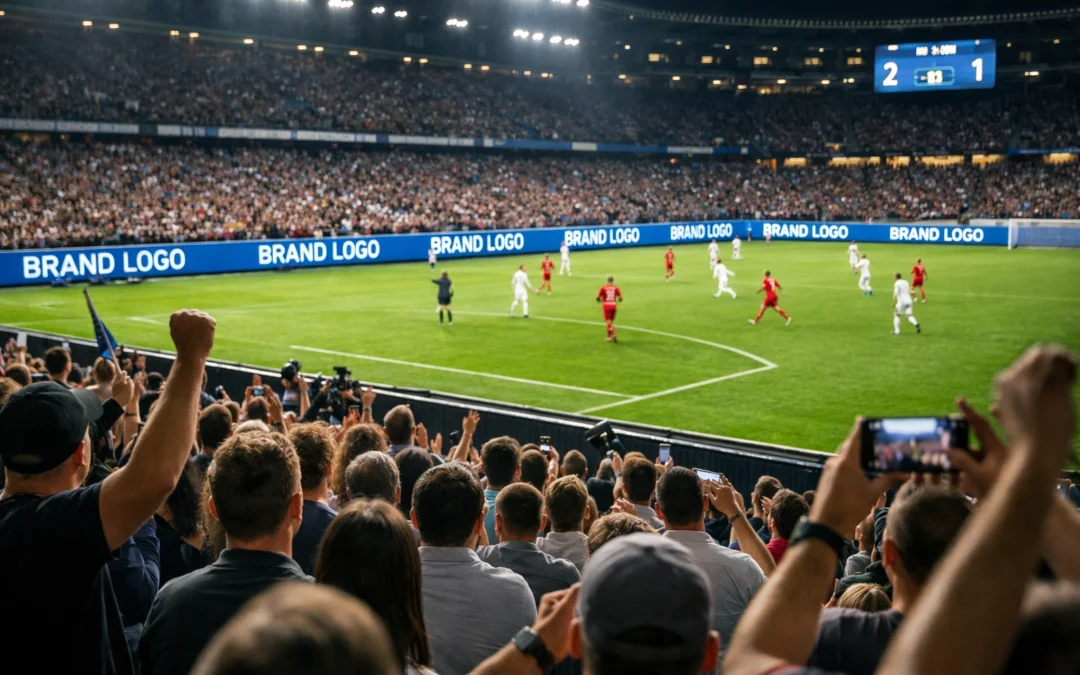 Why Stadium Perimeter Advertising Creates Emotional Brand Connections Social Media Can’t Touch
