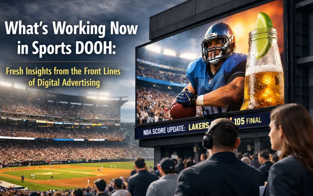 What’s Working Now in Sports DOOH: Fresh Insights from the Front Lines of Digital Advertising