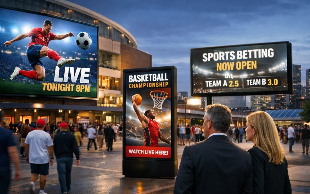 DOOH Sports Advertising Trends Revealed: What Industry Leaders Are Doing Differently