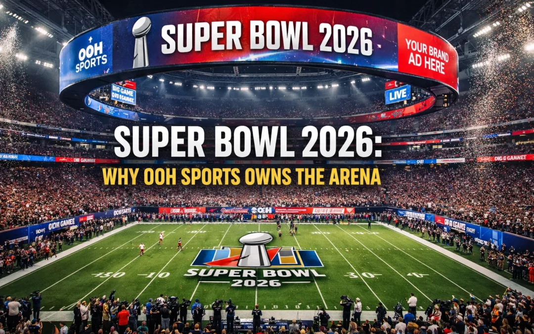 Super Bowl 2026: Why OOH Sports Owns the Arena