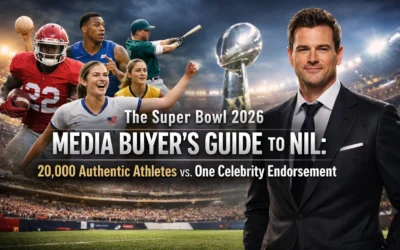 The Super Bowl 2026 Media Buyer’s Guide to NIL: 20,000 Authentic Athletes vs. One Celebrity Endorsement