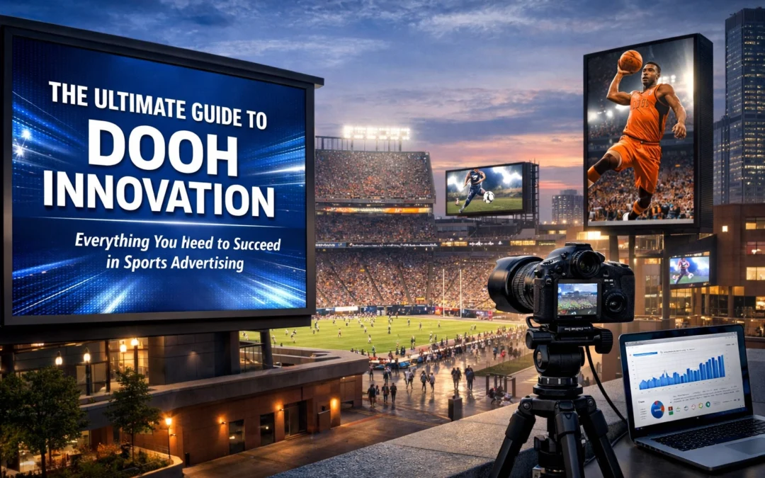 The Ultimate Guide to DOOH Innovation: Everything You Need to Succeed in Sports Advertising