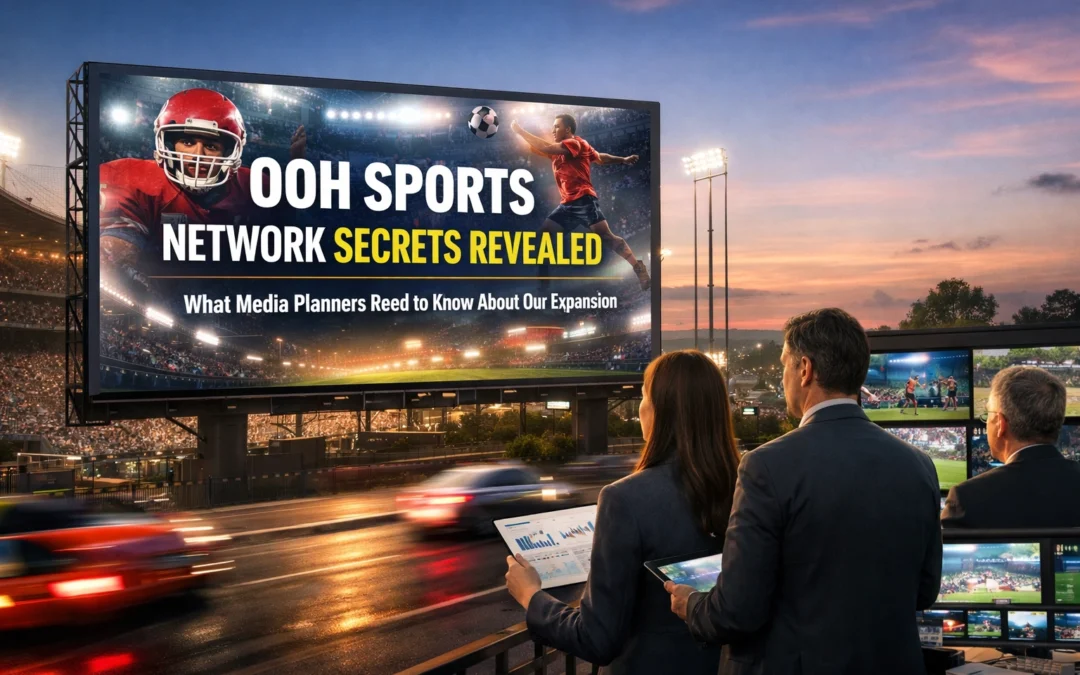OOH Sports Network Secrets Revealed: What Media Planners Need to Know About Our Expansion