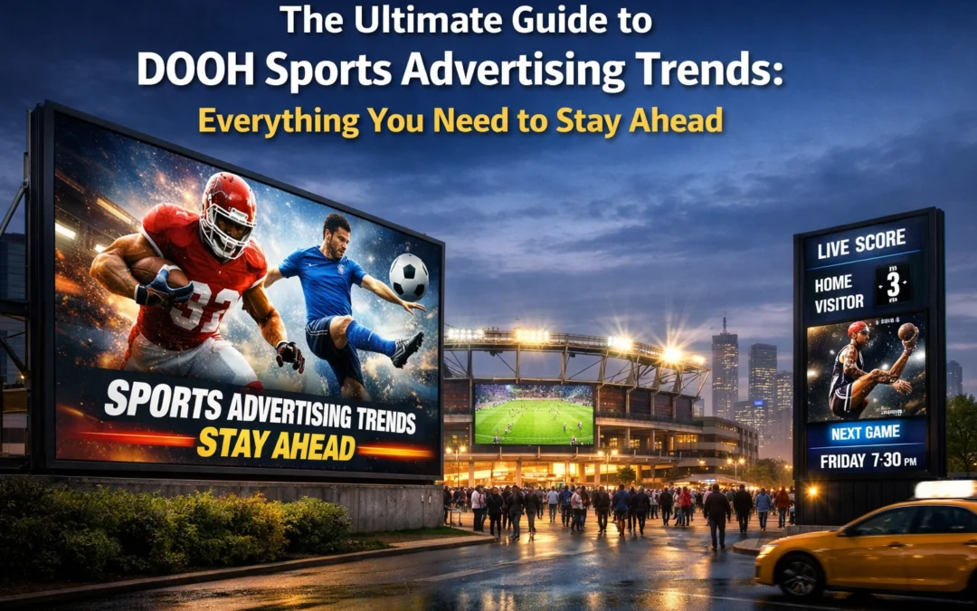The Ultimate Guide to DOOH Sports Advertising Trends: Everything You Need to Stay Ahead