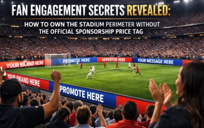 Fan Engagement Secrets Revealed: How to Own the Stadium Perimeter Without the Official Sponsorship Price Tag