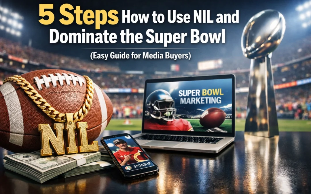 5 Steps How to Use NIL and Dominate the Super Bowl (Easy Guide for Media Buyers)