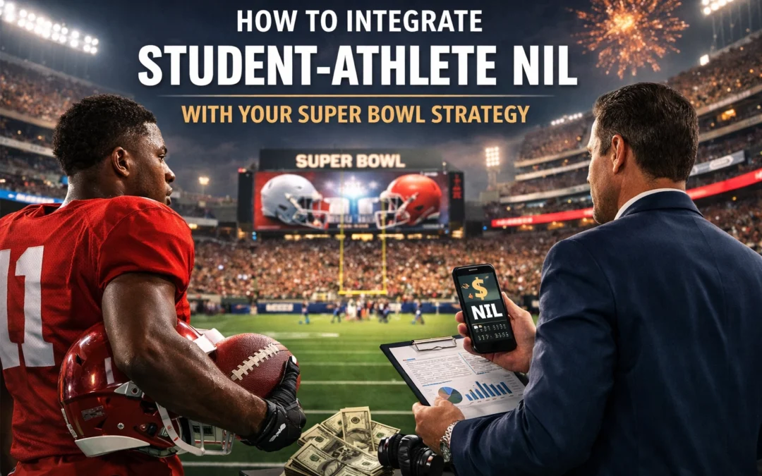 How to Integrate Student-Athlete NIL With Your Super Bowl Strategy