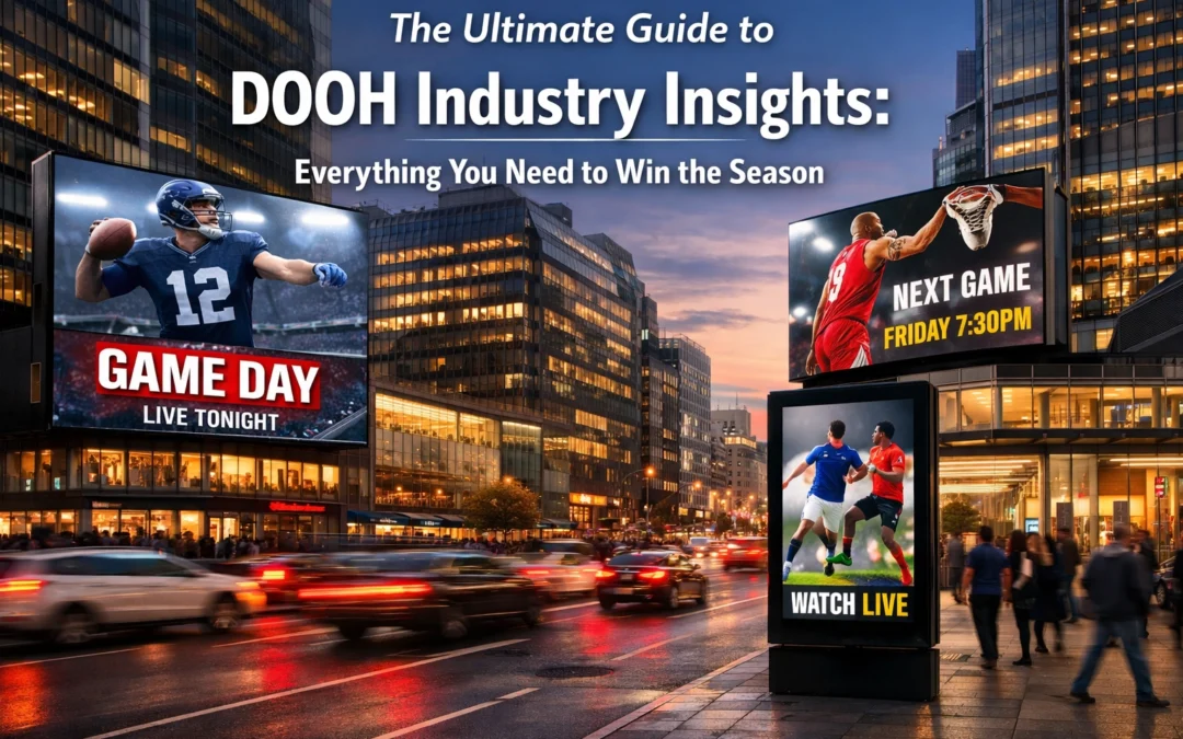 The Ultimate Guide to DOOH Industry Insights: Everything You Need to Win the Season