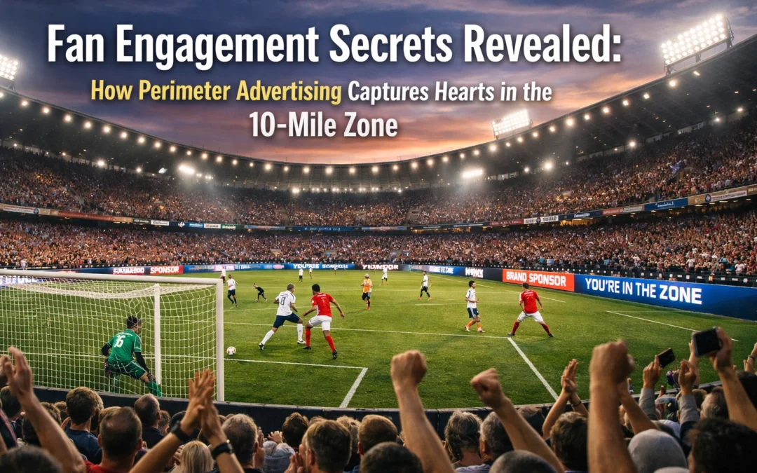Fan Engagement Secrets Revealed: How Perimeter Advertising Captures Hearts in the 10-Mile Zone