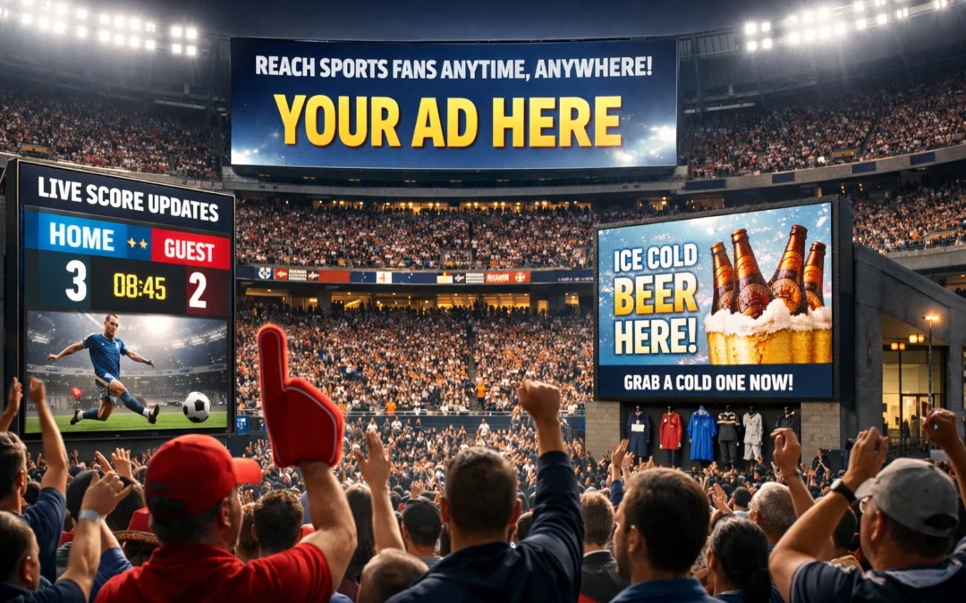 Why Sports DOOH Will Change the Way You Reach Fans Forever
