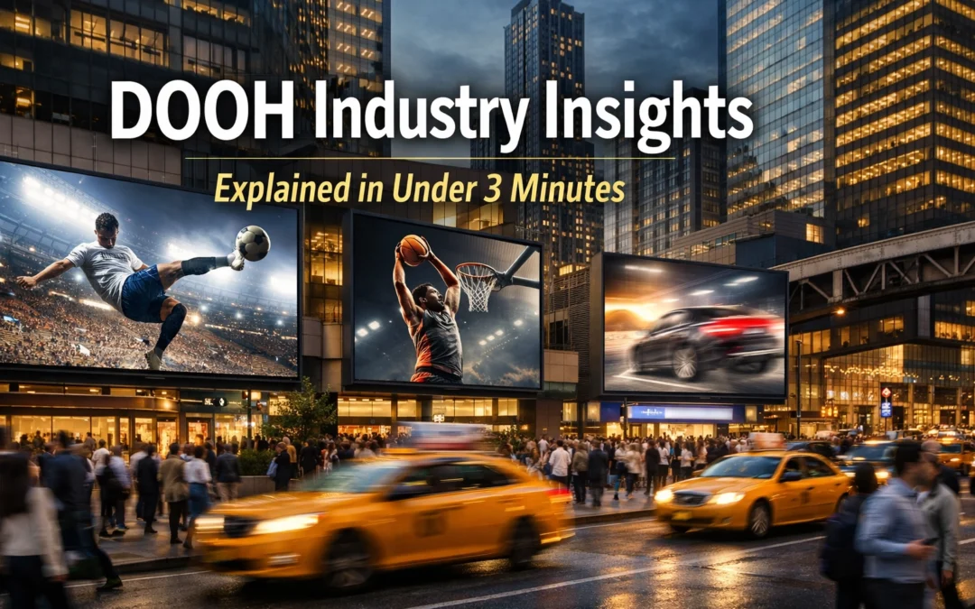 DOOH Industry Insights Explained in Under 3 Minutes