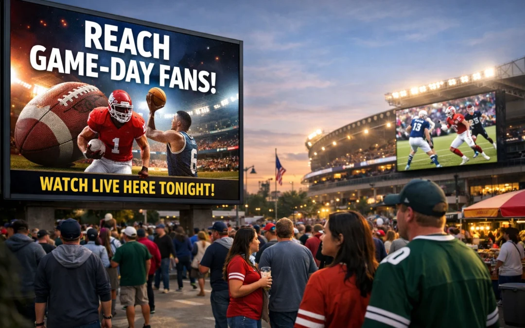 Why Sports DOOH Will Change the Way You Reach Game-Day Fans