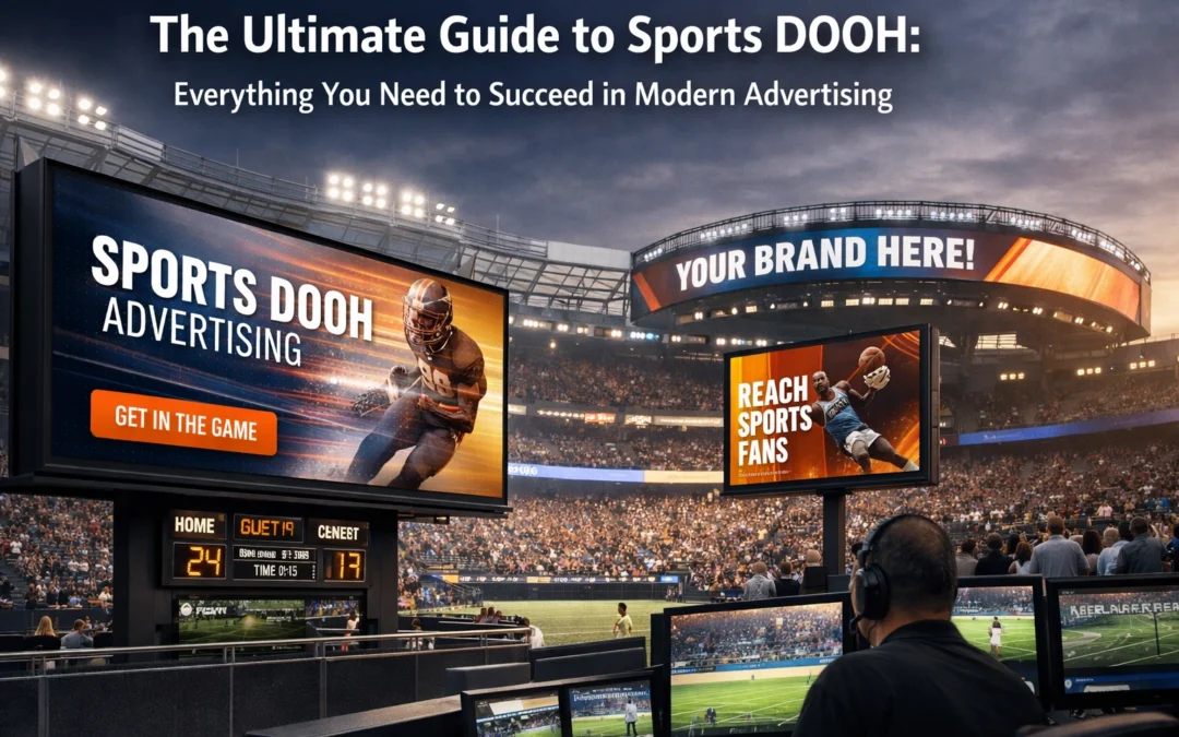 The Ultimate Guide to Sports DOOH: Everything You Need to Succeed in Modern Advertising