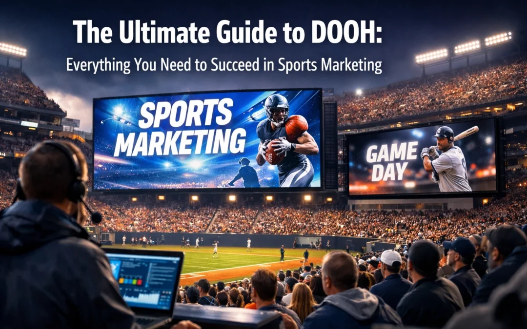 The Ultimate Guide to DOOH: Everything You Need to Succeed in Sports Marketing
