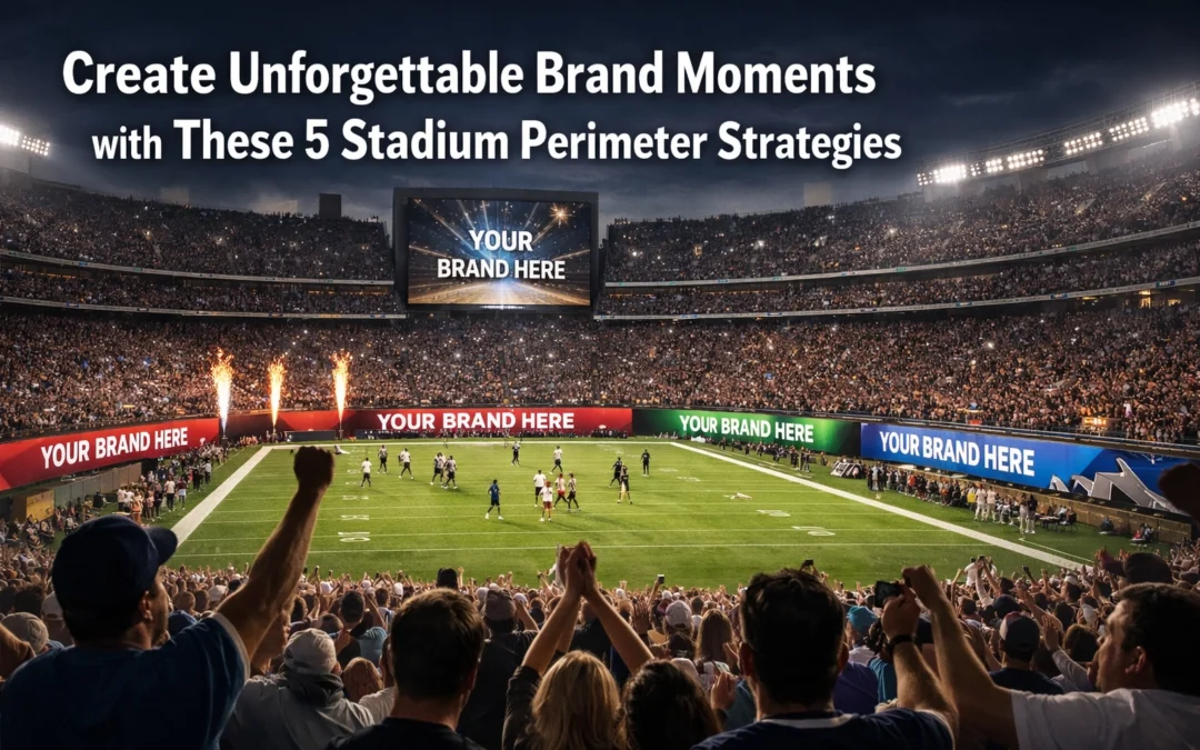 Create Unforgettable Brand Moments with These 5 Stadium Perimeter Strategies