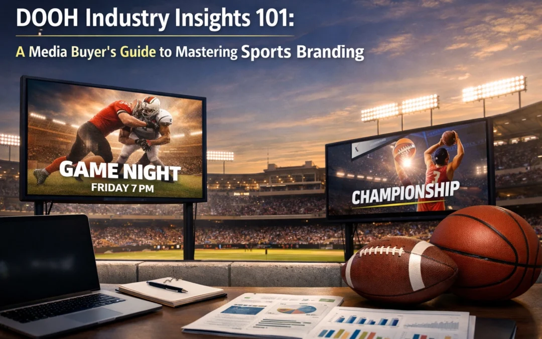 DOOH Industry Insights 101: A Media Buyer’s Guide to Mastering Sports Branding