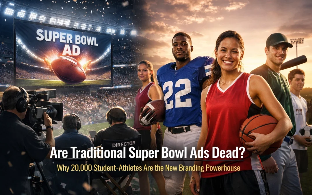 Are Traditional Super Bowl Ads Dead? Why 20,000 Student-Athletes Are the New Branding Powerhouse