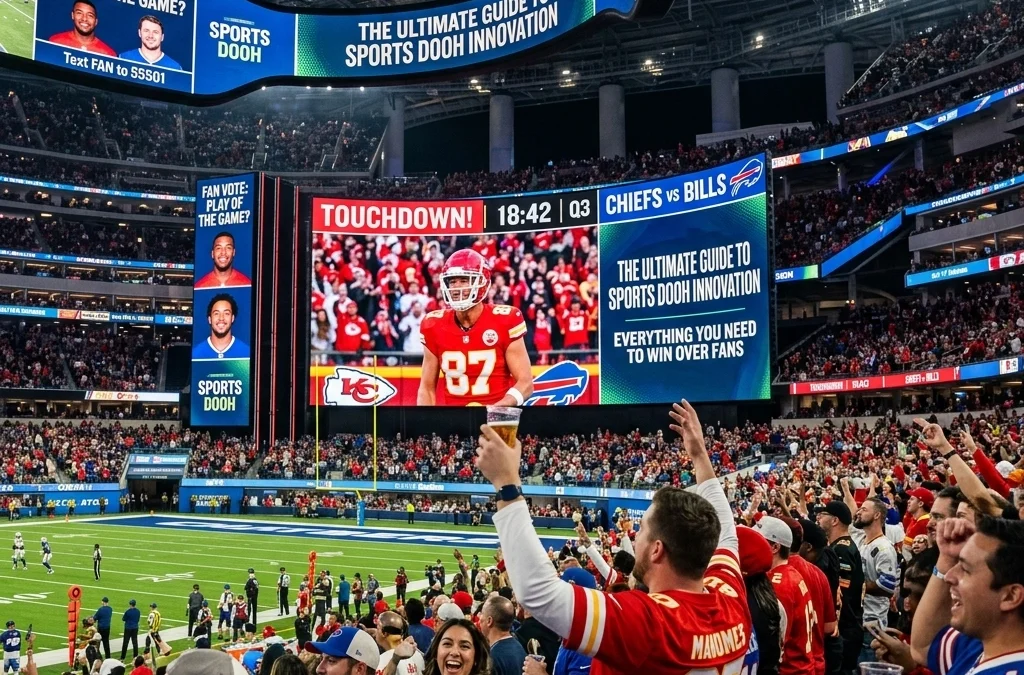 The Ultimate Guide to Sports DOOH Innovation: Everything You Need to Win Over Fans