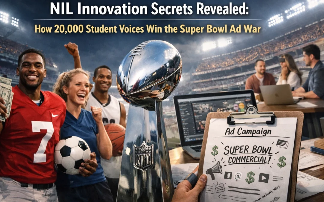 NIL Innovation Secrets Revealed: How 20,000 Student Voices Win the Super Bowl Ad War