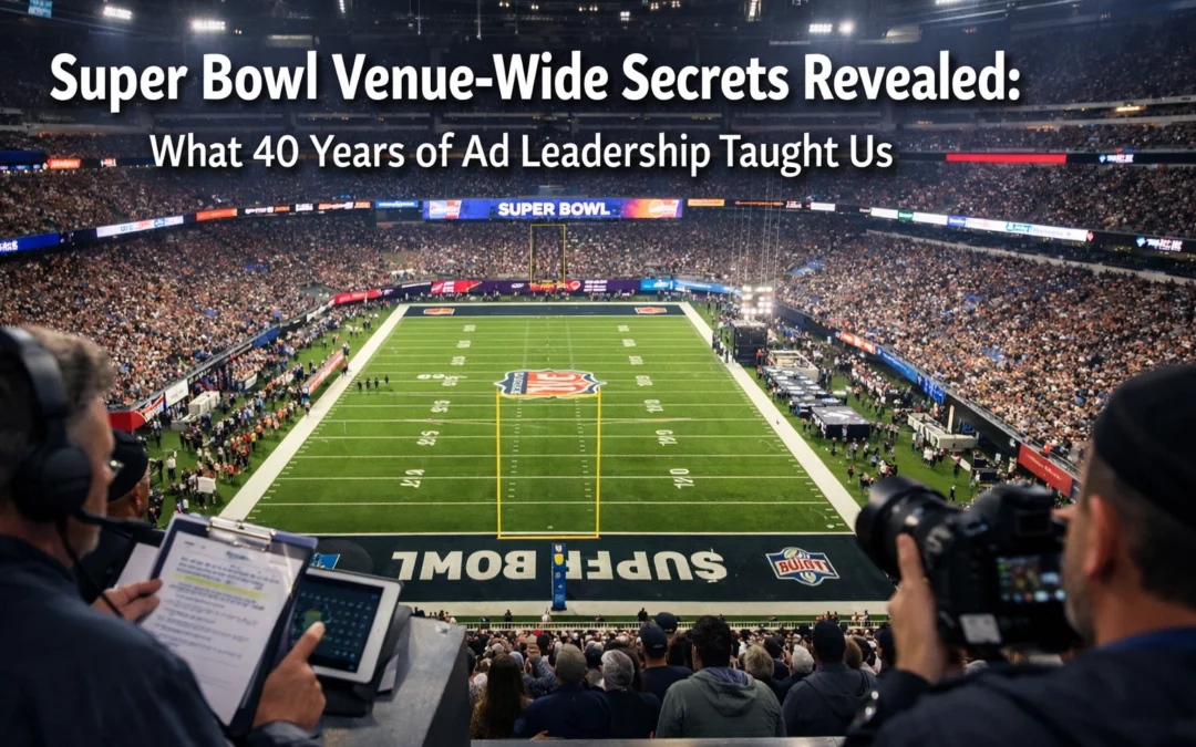 Super Bowl Venue-Wide Secrets Revealed: What 40 Years of Ad Leadership Taught Us