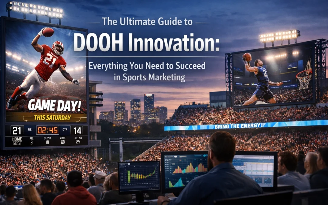 The Ultimate Guide to DOOH Innovation: Everything You Need to Succeed in Sports Marketing