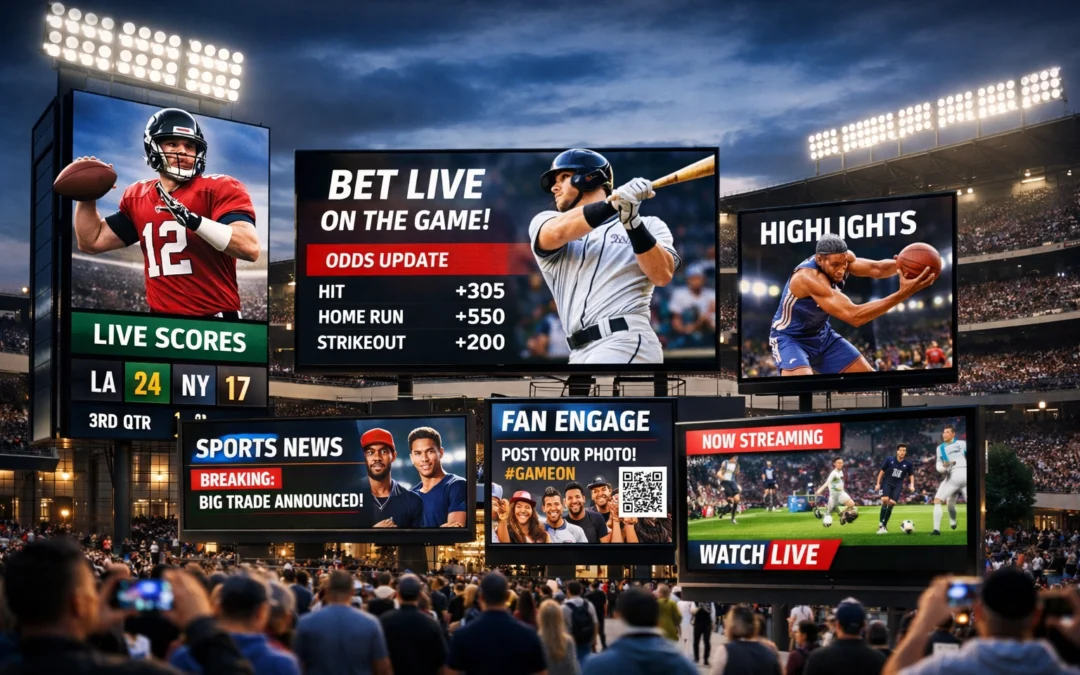 Looking For the Latest in Sports DOOH? Here Are 10 Trends You Should Know