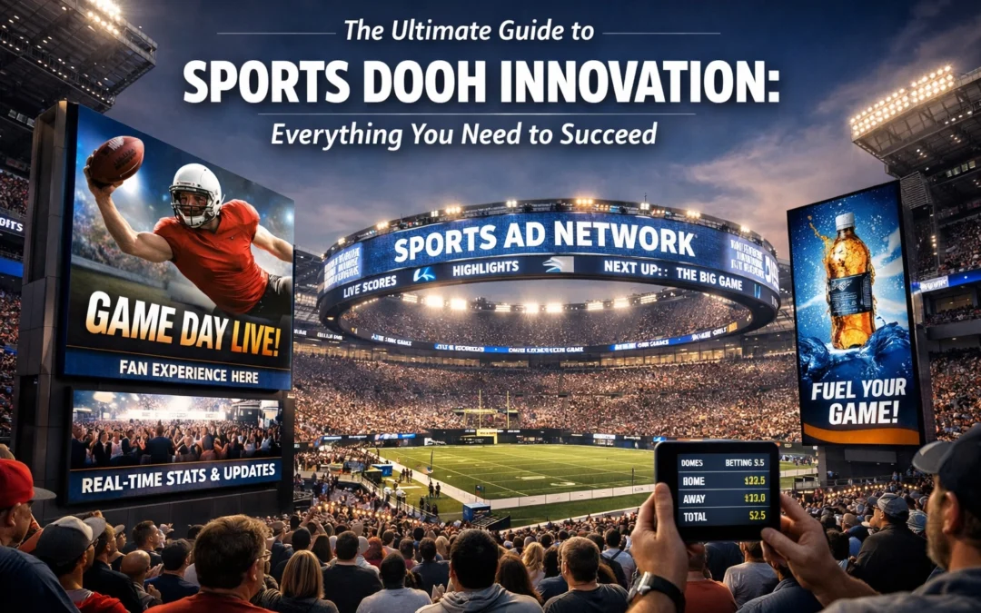 The Ultimate Guide to Sports DOOH Innovation: Everything You Need to Succeed